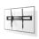 Support TV Nedis TVWM2170BK 75kg 100" Noir Inclinable 0-15°