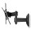 Support TV Nedis TVWM31BK 32" Inclinable en Acier Noir pour Écrans 10" à 32"