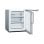 Frigorífico Bosch Combi Libre Instalación 203cm 438L D Inox Antihuellas Zona Fresca