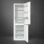 Frigorífico Smeg Combi No Frost 185cm 300L E Blanco Antiescarcha y Display LED