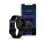 Garmin vivofit jr.3 Rastreador de Atividade Infantil, Ecrã MIP, Resistente à Água, Silicone, Preto