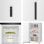 Congelador Hisense FT3K310SEWE 312L Bottom Vent Door 90º Kitchen Fit No Frost E Blanco