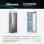 Congelador Hisense FT3K310SAIE 312L Kitchen Fit Metal-Tech Cooling E Inox