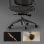 Silla de Oficina SENSE7 Nobu Soporte Lumbar Innovador Reposabrazos 3D Malla Transpirable Dark Gray
