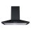 Campana extractora Infiniton CMPP-64NBH negra 60cm 400m3/h 3 niveles LED filtros aluminio