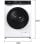 Máquina de lavar roupa branca Edesa EWF-10400 WH 10 kg 1400 rpm 18 programas Motor inversor