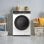 Lavadora Edesa EWF-9401 WH Carga Frontal 9 Kg 1400 rpm A Blanca Silence Inverter