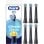Brossettes de rechange Oral-B iO Ultimate Clean, lot de 6, noires, microvibrations, anti-plaque