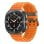 Samsung Galaxy Watch Ultra WiFi GPS 47mm AMOLED Titane Gris Orange Taille Unique IP68 SpO2