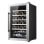 Cecotec Nevera de Vino 00125 Independiente 24 Botellas Acero Inoxydable