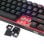Redragon - Fizz Pro Kabellose mechanische RGB-Gaming-Tastatur, Schwarz