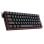 Redragon K616-RGB FIZZ PRO Teclado Mecânico RGB 60% Sem Fios Bluetooth/RF 2.4GHz 61 Teclas ABS RED