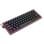 Redragon K616-RGB FIZZ PRO Teclado Mecânico RGB 60% Sem Fios Bluetooth/RF 2.4GHz 61 Teclas ABS RED
