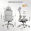Silla ergonómica SENSE7 Neyo malla transpirable respaldo 140° reposabrazos 3D 140kg negra