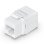 Ubiquiti UACC-Keystone-Coupler-C6 Cat6-Koppler, 12er-Pack, weißes Polycarbonat