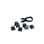 Keycap ASUS ROG RX PBT Set Negro 250g perfil medio máxima durabilidad compatibilidad RX Switch