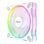 Ventilateur ASUS Prime MR120 Blanc ARGB Reverse 120mm, 1 ventilateur, Multicolore