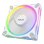 Ventilateur ASUS Prime MR120 Blanc ARGB Reverse 120mm, 1 ventilateur, Multicolore