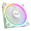 Ventilateur ASUS Prime MR120 Blanc ARGB 12 cm, Paliers à manchon, RGB Multi