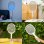 Raqueta Matainsectos InnovaGoods Elecfly Recargable 3000V Luz UV LED 2 en 1 Blanco
