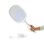 Raqueta Matainsectos InnovaGoods Elecfly Recargable 3000V Luz UV LED 2 en 1 Blanco