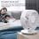 Ventilador Xiaomi Circulación Aire Escritorio Smart EU 100 Niveles, 28,4 dB, USB-C, 10m Alcance