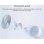 Ventoinha de Sobremesa Xiaomi Smart Desktop Air Circulation Fan 18W 100 Velocidades Silenciosa Wi-Fi