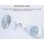 Ventilador Xiaomi Circulación Aire Escritorio Smart EU 100 Niveles, 28,4 dB, USB-C, 10m Alcance