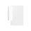 Book Cover Teclado Samsung Galaxy Tab S9/S9 FE/S10 FE Touchpad Wireless White 10.9”