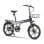 Bicicleta eléctrica YOUIN Praga Pro BK1850 plegable aluminio correa Gates 250W 60km FAT