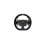 Volante Moza Racing RS074 Para PC Accionamiento Directo Pedales Bluetooth/USB Negro