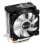 Jonsbo CR-1200 Cooler de CPU 92mm LED RGB com 2 Heatpipes para Intel/AMD Preto