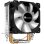 Jonsbo CR-1200 Cooler de CPU 92mm LED RGB com 2 Heatpipes para Intel/AMD Preto