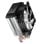 Jonsbo CR-1200E Disipador térmico/Radiador 9,2 cm 2000 RPM Negro