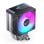 Refrigeración Aire Jonsbo Socket LGA1200-LGA1700-AM4-AM5 92mm CR-1400 EVO Negro hidráulico
