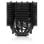 Disipador CPU Noctua NH-D12L chromax.black 120mm 2000 RPM PWM Altura Reducida Negro
