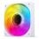 Ventilateur Jonsbo SL-120WR 12 cm, 600 RPM, 1500 RPM, RGB Multi, Blanc