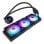 Thermalright Frozen Notte 360 ARGB V2 Système de refroidissement liquide tout-en-un 12 cm Noir