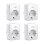 Enchufe inteligente TP-Link Tapo P110 Wi-Fi 16A 3680W Control por Voz 4 Pack
