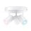 Foco Inteligente WiZ Imageo 3 Cabeças Ajustáveis LED Branco regulável 2200K-6500K