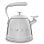 Wasserkocher Smeg WKF01SS 2,3 L Edelstahl mit Signalton und abnehmbarem Deckel