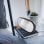 Radio réveil numérique Metronic 477037 Noir Miroir Double Alarme Fonction Sleep