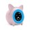 Réveil enfant METRONIC, veilleuse, écran LCD éducatif, USB compact