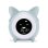 Réveil enfant METRONIC, veilleuse, écran LCD éducatif, USB compact