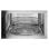 Mikrowelle Electrolux KMSD203TMX 20 Liter 800W mit Grill und Touch-Steuerung