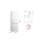 LG GBV3100ASW Combi No Frost 186cm 374L A Blanco DoorCooling+ NatureFRESH