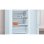 Frigorífico Balay 3KFD763WE Combinado 203cm 363L D Branco Porta Garrafas Cromado LED Comfort