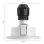 Ponto de iluminação inteligente Philips 929003812801 Bluetooth LED GU10 Cromo
