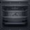 Horno eléctrico Whirlpool WOI4IS8PPM0SXA 73 L Noir Acier inoxydable avec nettoyage pyrolyse