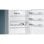 Siemens KG49EAICA Combi 201cm 419L C Acero Inoxidable Zona Fresh Acero Inox Antihuellas